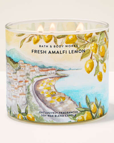 Vela 3 Mechas - Fresh Amalfi Lemon