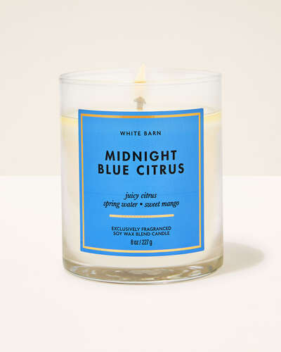 Vela de 1 Mecha - Midnight Blue Citrus