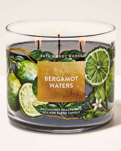 Vela 3 Mechas - Bergamot Waters