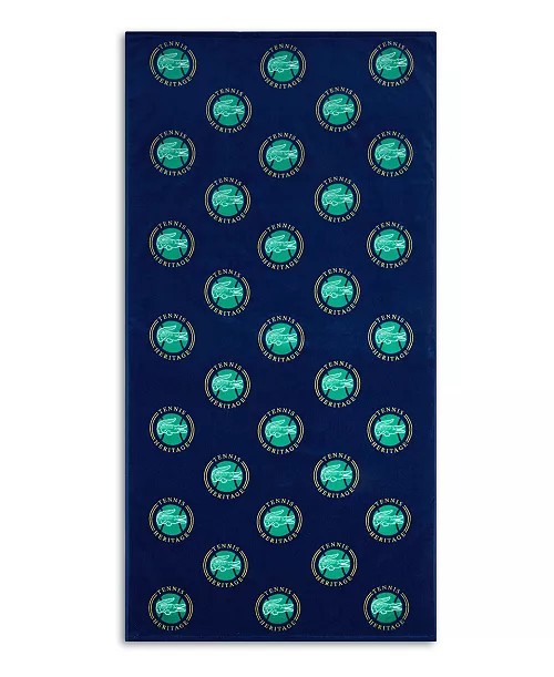 Toalla Lacoste All-Over Badges