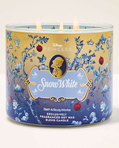 Vela 3 Mechas - Snow White