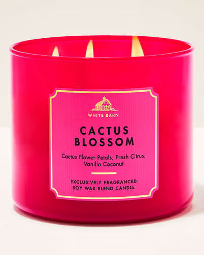 Vela de 3 Mechas - Cactus Blossom Subasta