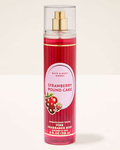 Body Mist -  Strawberry Pound Cake