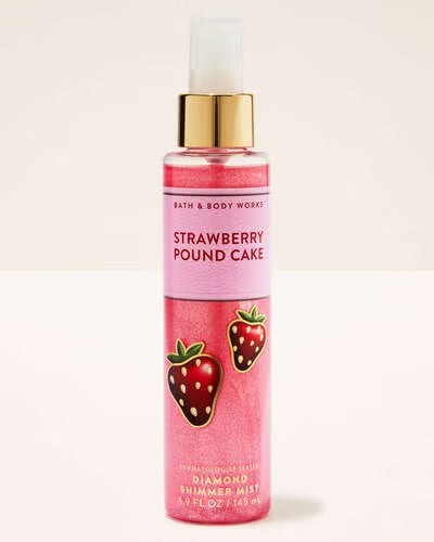 Diamond Shimmer Mist - Strawberry Pound Cake