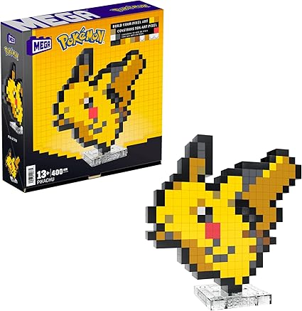 Mega Brands Pokémon Juguete de Construcción Pikachu