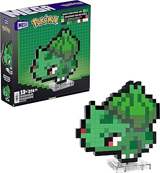 Mega Brands Pokémon Juguete de Construcción Bulbasaur