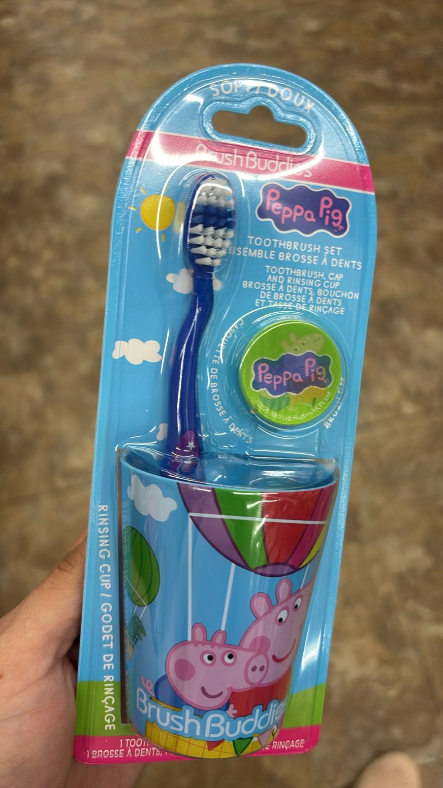 Set De Cepillo de Dientes Peppa Pig