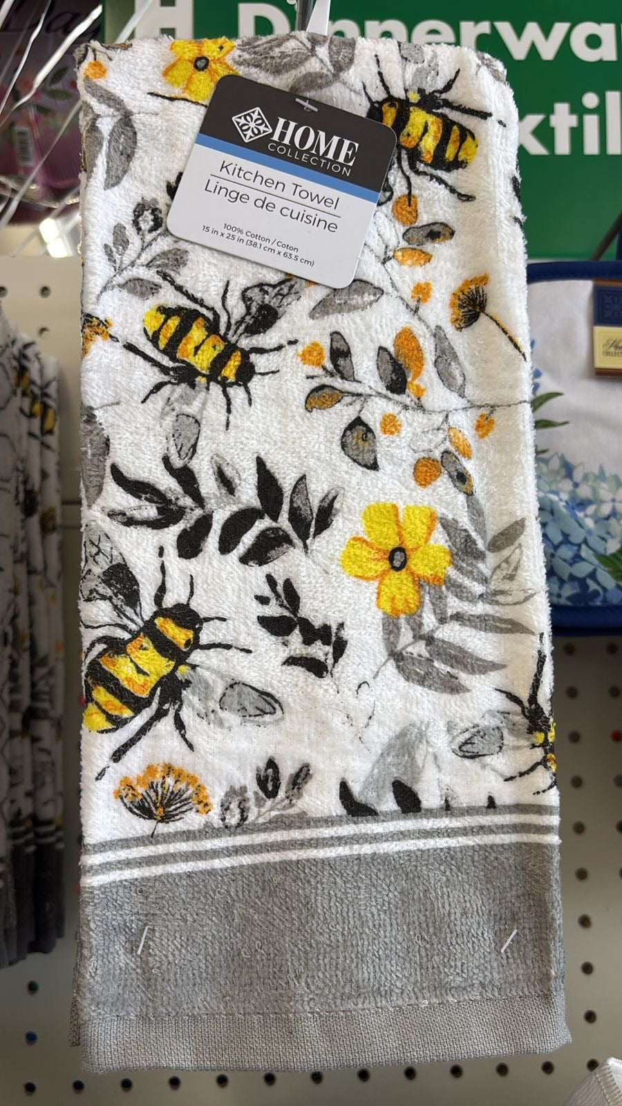 Toalla Para Manos con estampado de Abeja
