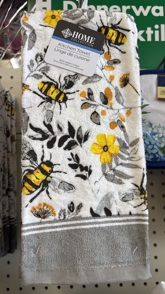 Toalla Para Manos con estampado de Abeja