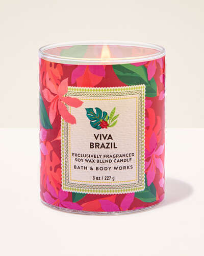 Vela de 1 Mecha - Viva Brazil