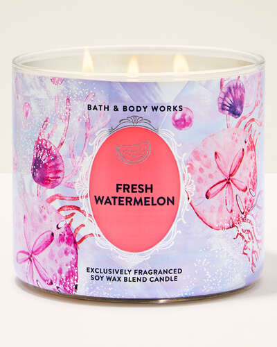 Vela 3 Mechas - Fresh Watermelon
