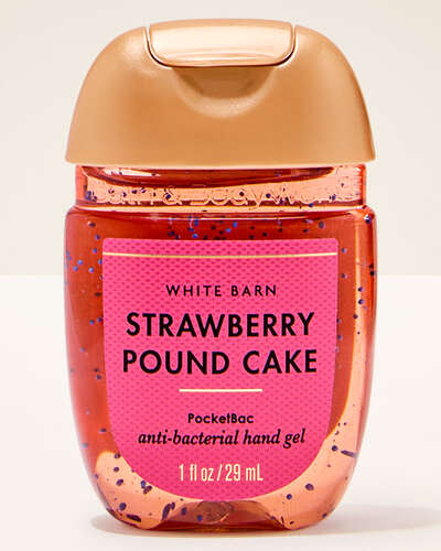 Gel Antibacterial - Strawberry Pound Cake