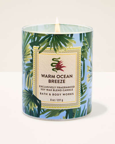 Vela de 1 Mecha - Warm Ocean Breeze