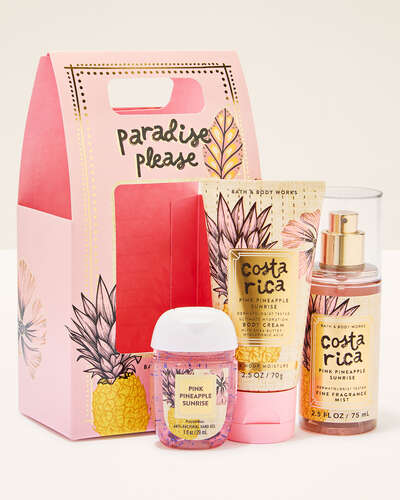 Gift Set - Pink Pineapple Sunrise