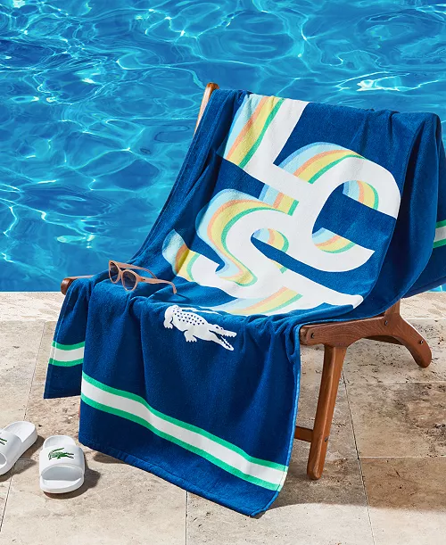 Toalla Lacoste Lcst Playful Letters