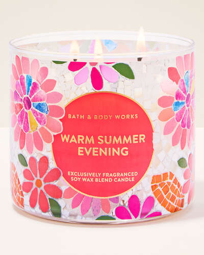 Vela 3 Mechas - Warm Summer Evening