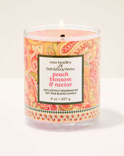 Vela de 1 Mecha - Peach Blossom & Nectar