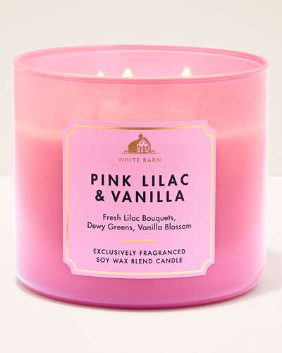 Vela 3 Mechas - Pink Lilac & Vanilla