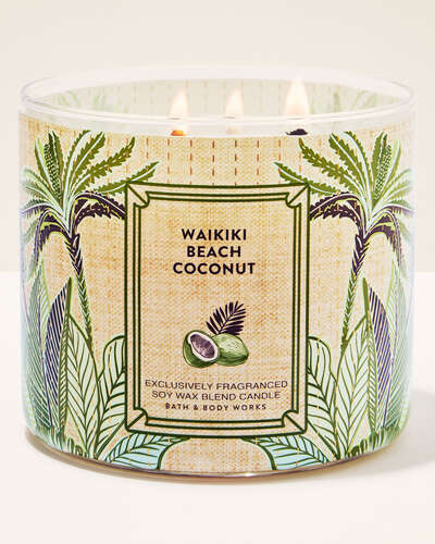 Vela 3 Mechas - Waikiki Beach Coconut