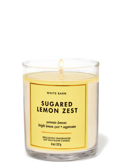 Vela de 1 Mecha - Sugared Lemon Zest