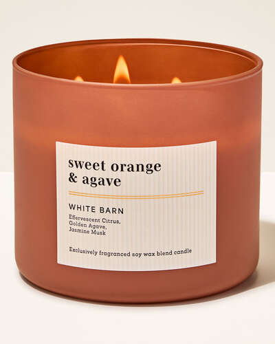 Vela 3 Mechas - Sweet Orange & Agave