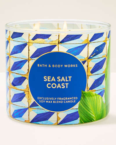 Vela 3 Mechas - Sea Salt Coast