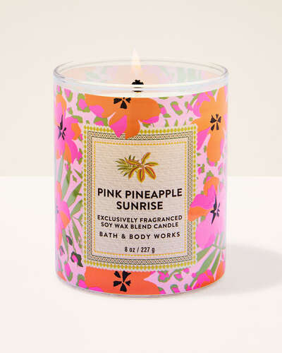 Vela de 1 Mecha - Pink Pineapple Sunrise