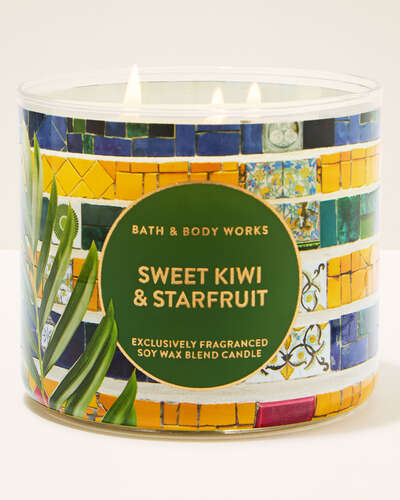 Vela 3 Mechas - Sweet Kiwi & Starfruit