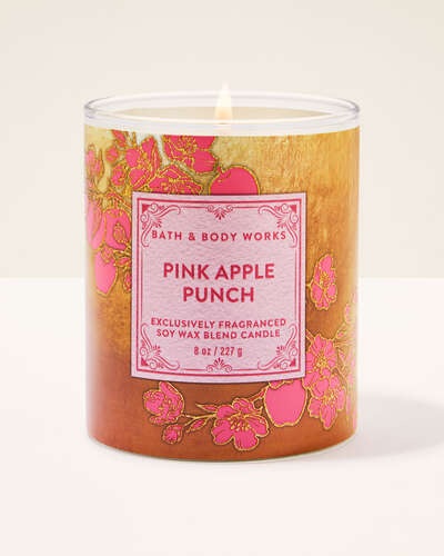 Vela de 1 Mecha - Pink Apple Punch